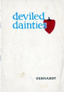 Deviled Dainties. Gebhardt Chili Powder co., 1922.